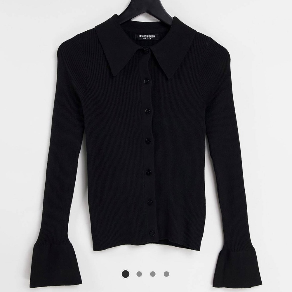 Knit Button Up - image 1